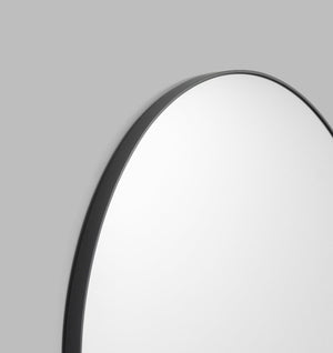  Buy Bjorn Round Black Mirror online at - Sofas Direct