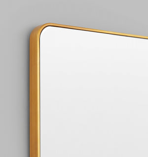 Flynn Curve Rectangle Mirror