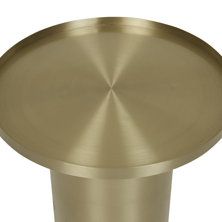 Elle Pedestal Lip Side Table