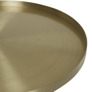 Elle Pedestal Lip Side Table