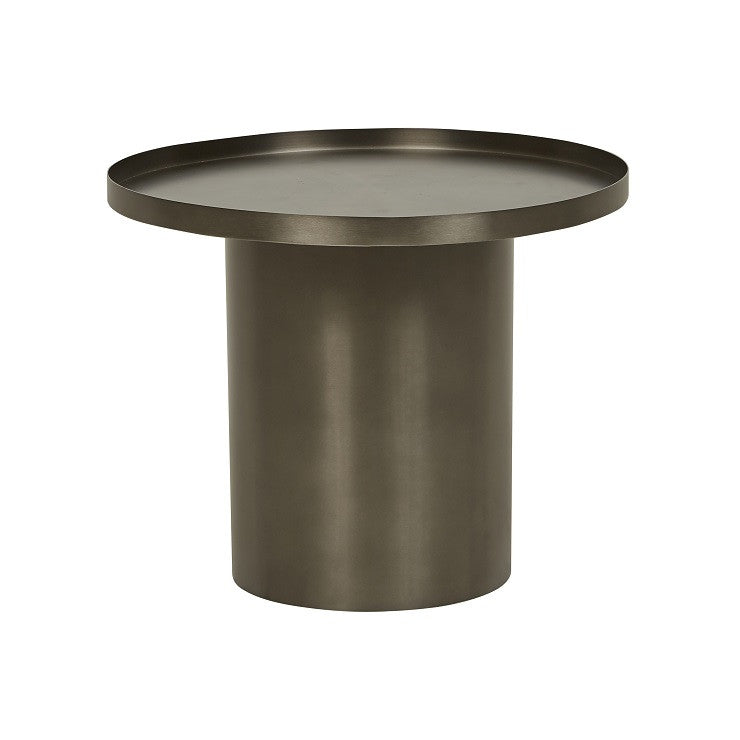 Elle Pedestal Lip Side Table